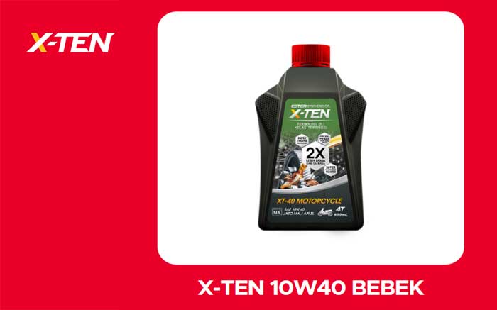 x ten 10w40 bebek