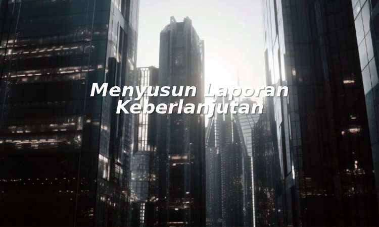 menyusun laporan keberlanjutan