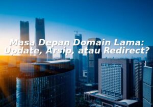 masa depan domain lama: update, arsip, atau redirect?