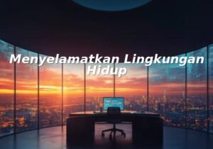 menyelamatkan lingkungan hidup